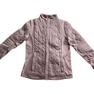 90 Degree By Reflex Medium Quilted Zip Front Jacket PEARLED ROSE